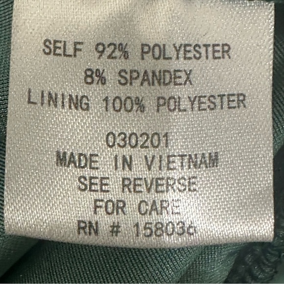 Birdy Grey Hannah Velvet Gown Dress Emerald Green Double V neck Flutter Sleeve - Picture 11 of 13